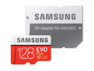 Карта памяти Micro Secure Digital XC/10 128Gb Samsung EVO Plus (2020)