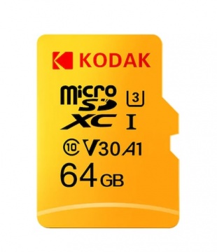 Карта памяти Micro Secure Digital XC/10 64Gb Kodak