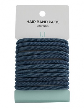 Резинка для волос Xiaomi Jordan&amp;Judy Hair Band Pack 12шт Синяя (NV032)