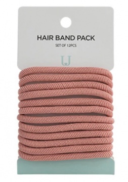Резинка для волос Xiaomi Jordan&amp;Judy Hair Band Pack 12шт Розовая (NV032)