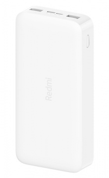 Портативная зарядка Xiaomi 20000mAh Redmi 18W Fast Charge Power Bank Белая (PB200LZM)