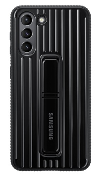 Чехол для смартфона Samsung Protective Standing Cover S21, Чёрный (EF-RG991CBEGRU)