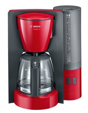Кофеварка Bosch TKA6A044 серый/красный
