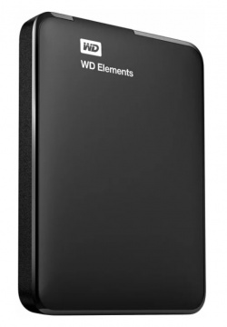 Внешний жесткий диск WD Elements Portable 4 ТБ Черный (WDBU6Y0040BBK-WESN)