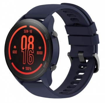 Смарт часы Xiaomi Mi Watch Темно-синие (X29466)