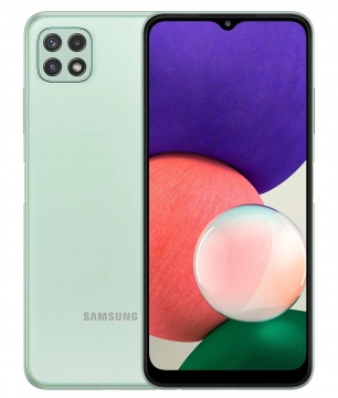 Смартфон Samsung Galaxy A22s 5G  4/64Gb Мятный