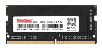 DDR4 SODIMM  4 Гб, Kingspec (KS2666D4N12004G)