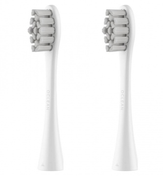 Сменные насадки для зубной щетки Xiaomi Oclean Standard Clean Brush Head, Белые (2шт.)
