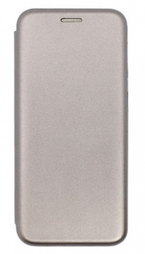 Чехол для смартфона Xiaomi Redmi Note 10S, WELLMADE, серебристый (книжка)