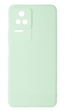 Чехол для смартфона Xiaomi POCO F4 5G, Zibelino, мятный (soft matte, микрофибра)
