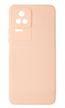 Чехол для смартфона Xiaomi POCO F4 5G, Zibelino, пыльно-розовый (soft matte, микрофибра)
