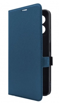 Чехол для смартфона Xiaomi Redmi Note 12 (4G), BoraSCO, синий (книжка)