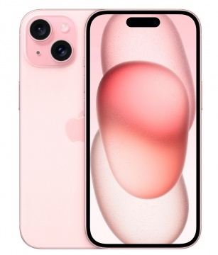 Смартфон Apple iPhone 15 128Gb Dual: nano SIM + eSIM Розовый