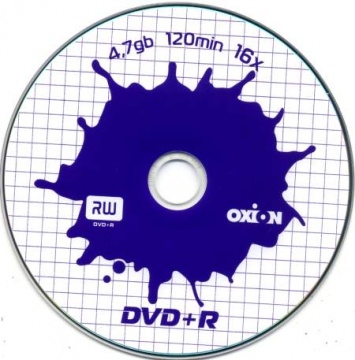 DVD+R DVD+R Art, 4.7Gb, &quot;Клякса&quot;