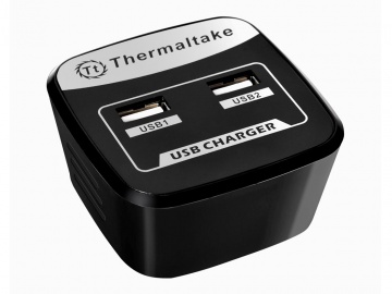 Сетевое зарядное устройство Thermaltake TriP Dual USB AC Charger AC0020
