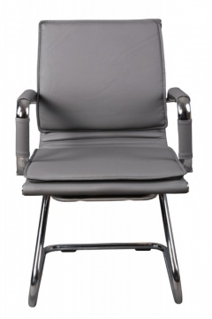 Кресло Бюрократ CH-993-Low-V/grey низкая спинка серый