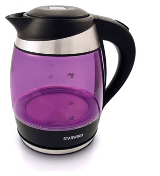 Чайник Starwind SKG2217 фиолетовый
