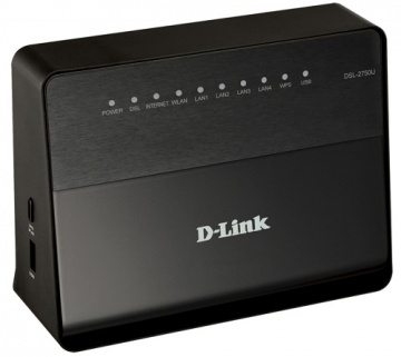 ADSL модем D-Link DSL-2750U/RA/U2A