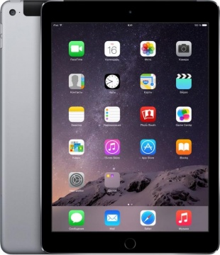 Планшетный компьютер Apple iPad Air 2 Wi-Fi+Cellular 128Gb Темно-серый