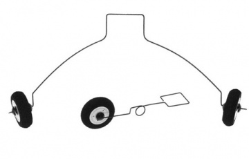 Деталь для моделирования Landing gear set,CESSNA 210,10651-09-C