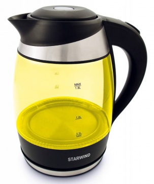 Чайник Starwind SKG2215 желтый/черный
