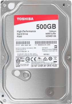 Жесткий диск Toshiba P300 500 ГБ (HDWD105UZSVA)