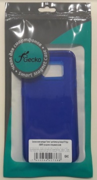 Чехол для смартфона Gecko S-G-SGS7ED-DBLU Прозрачно-синий