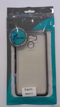 Чехол для смартфона Gecko SR-G-XIAMR4-BL прозрачный