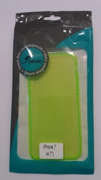 Чехол для смартфона Gecko S-G-IP7-GR Прозрачно-зелёный