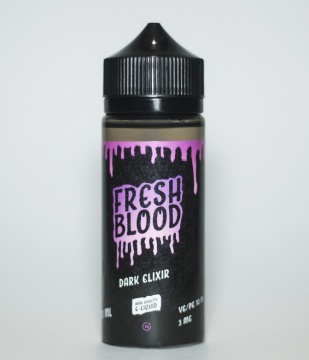 Жидкость для электронных сигарет Fresh Blood Dark Elixir 120мл 3мг
