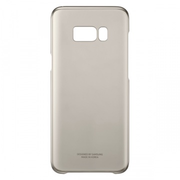 Чехол для смартфона Samsung EF-QG955CFEGRU Золотистый/прозрачный