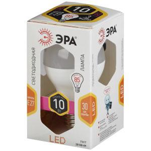 Лампа светодиодная LED ЭРА LED smd A60-10w-827-E27