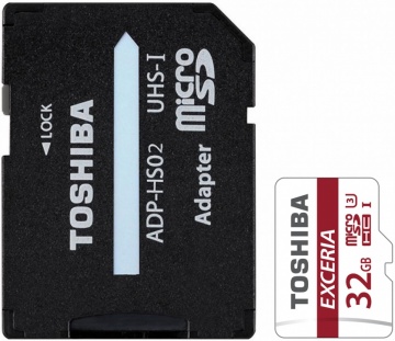 Карта памяти Micro Secure Digital HC/10 32Gb Toshiba