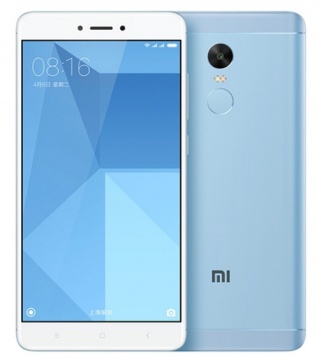 Смартфон Xiaomi Redmi Note 4X 64Gb 4Gb Голубой/белый