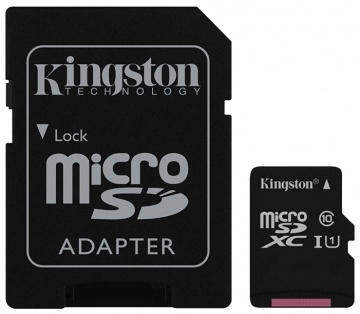Карта памяти Micro Secure Digital XC/10 256Gb Kingston