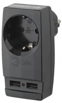 Сетевое зарядное устройство ЭРА Polynom SP-1e-USB-B