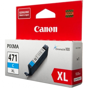 Картридж Canon CLI-471C XL