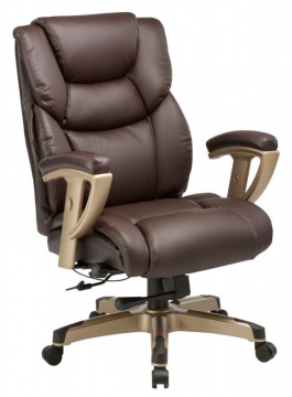 Кресло руководителя Бюрократ T-9999/BROWN коричневый
