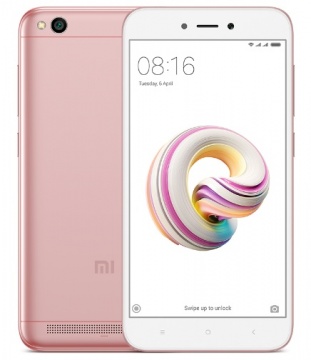 Смартфон Xiaomi Redmi 5A 16Gb Розовое золото/белый
