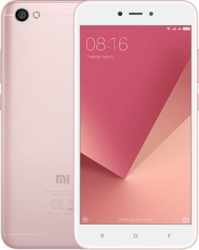 Смартфон Xiaomi Redmi Note 5A 2/16Gb Розовый/белый