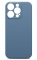 Чехол для смартфона Apple iPhone 14 Pro Max, BoraSCO, синий (soft-touch, микрофибра)