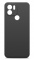 Чехол для смартфона Xiaomi Redmi A1+, BoraSCO, чёрный (soft-touch, микрофибра)