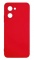 Чехол для смартфона realme C33, Zibelino, красный (soft matte, микрофибра)